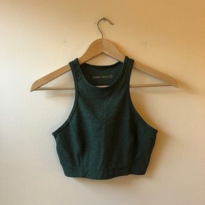 Outdoor Voices XS evergreen crop top